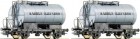 66175  Roco 2 Piece Set: Tank cars "Aarhus Oliefabrik"